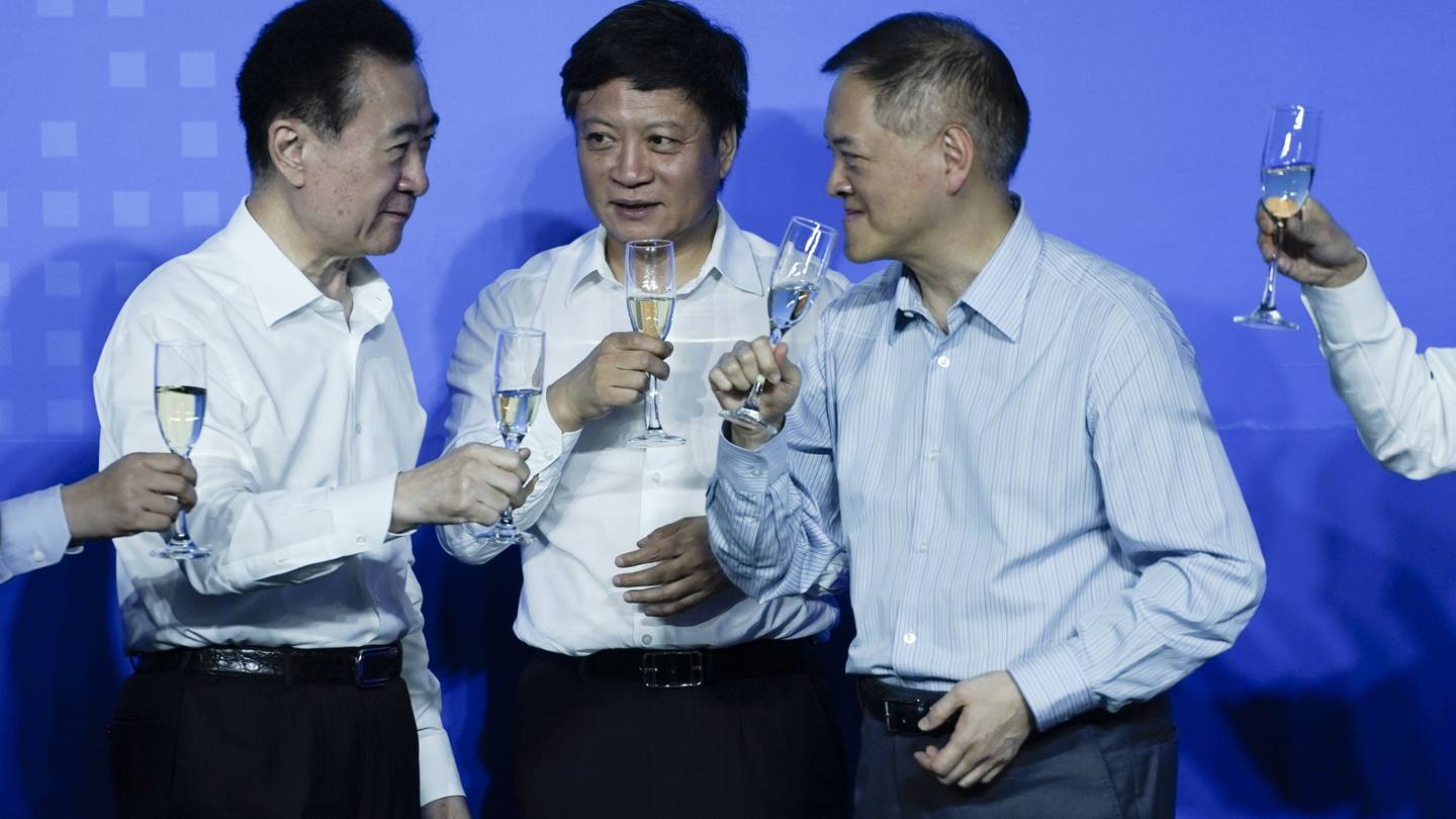 The three chairmen enjoy a post-deal drink ... but it's the CFOs who really need one The three chairmen enjoy a post-deal drink ... but it's the CFOs who really need one