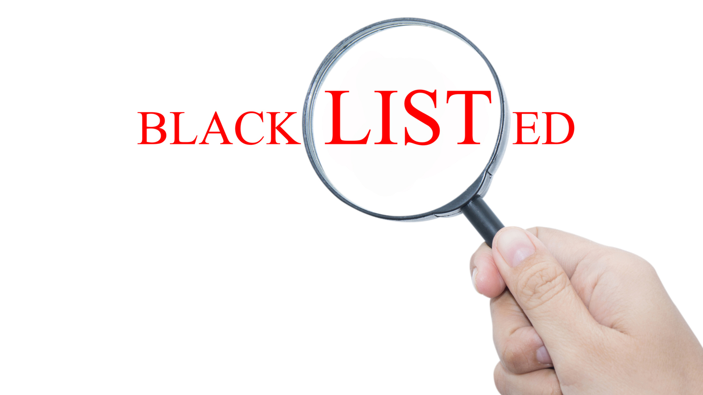 EC blacklist doesn't hold up to scrutiny EC blacklist doesn't hold up to scrutiny