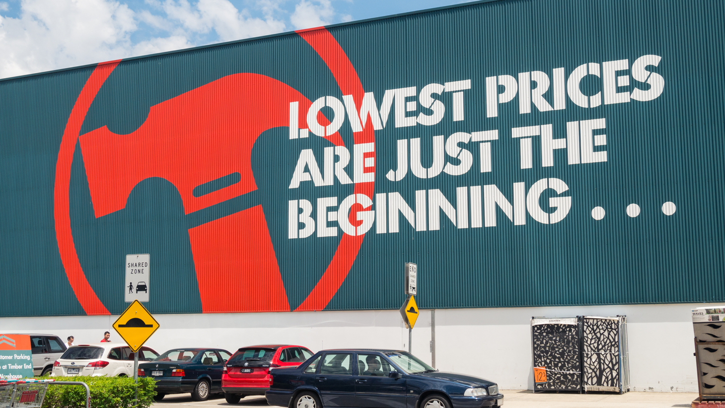 A Wesfarmers-owned Bunnings home improvement store A Wesfarmers-owned Bunnings home improvement store