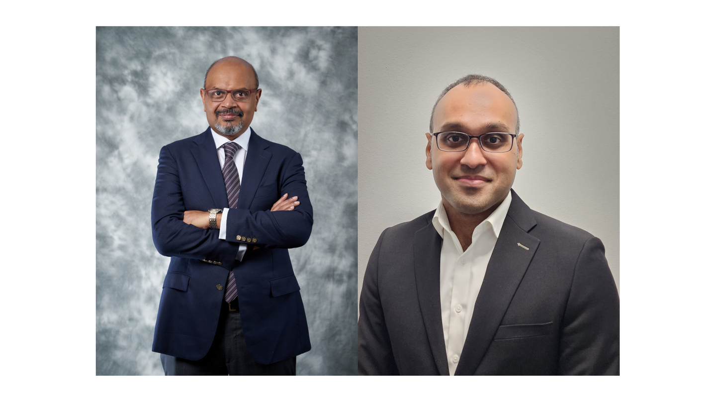 Sumanta Panigrahi and Thus De Silva (right) Sumanta Panigrahi and Thus De Silva (right)