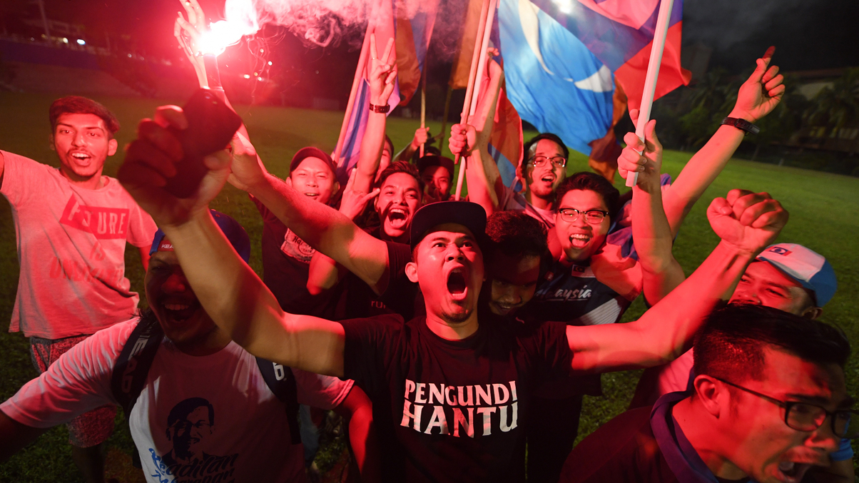 Investors react to Malaysia’s stunning election upset