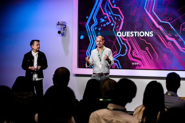 Ken Choo, Hogarth Worldwide (L), and Justin Peyton (R), Wunderman Thompson